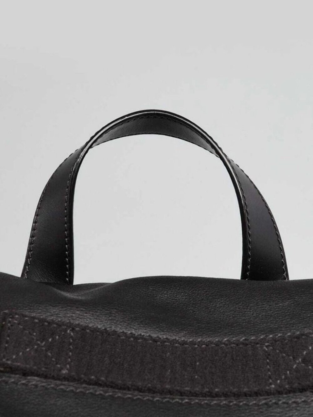 Givenchy Black Leather Drawstring Rider Backpack Bag - Picture 5 of 12